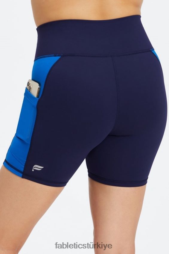 tr Fabletics kadınlar on-the-go powerhold yüksek belli 6\'\' kısa 5 koyu lacivert/elektrik mavisi 40R06B249