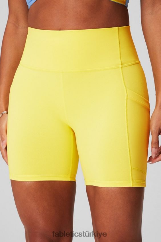 tr Fabletics kadınlar on-the-go powerhold yüksek belli 6\'\' kısa 5 mozaik/yansıtıcı logo 40R06B251
