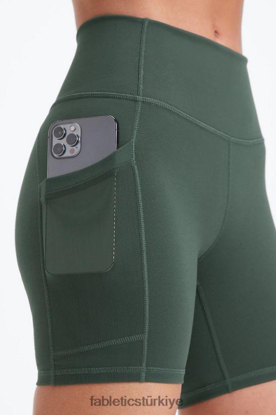 tr Fabletics kadınlar on-the-go powerhold yüksek belli 6\'\' kısa 6 taş ocağı grisi/atomik 40R06B254