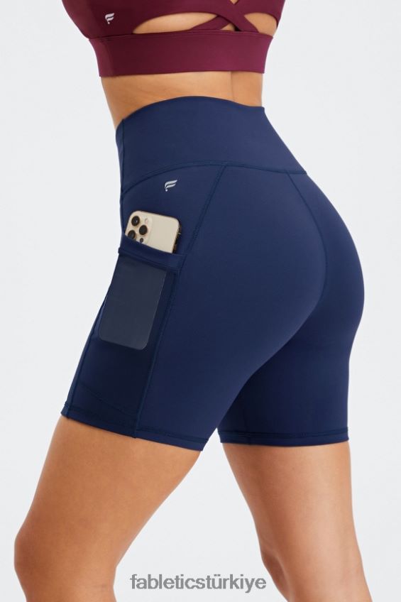 tr Fabletics kadınlar on-the-go powerhold yüksek belli 6'' kısa 7 toprak/havuz/mercan pus 40R06B260