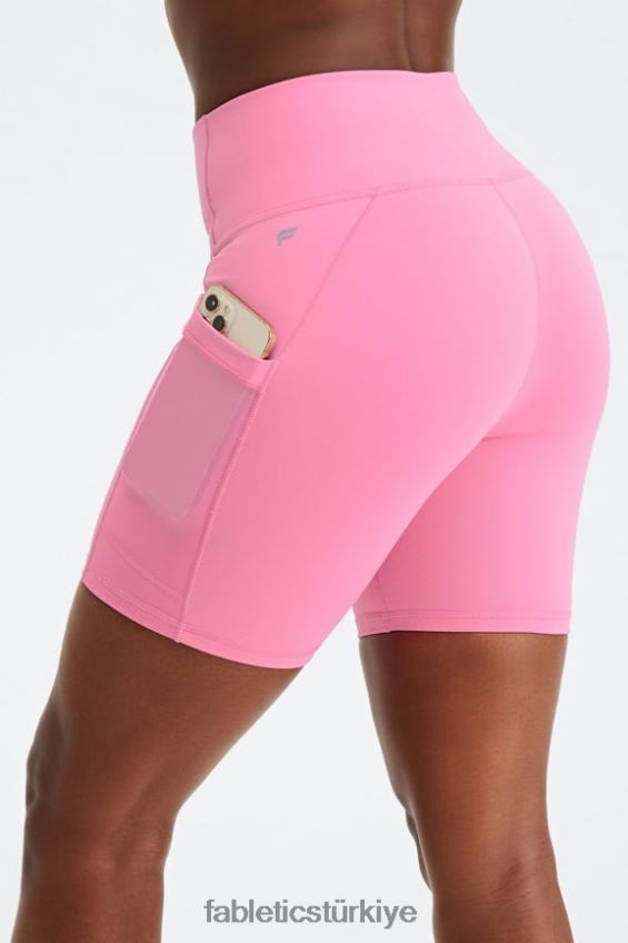 tr Fabletics kadınlar on-the-go powerhold yüksek belli 6'' kısa 8 duman/opal 40R06B265