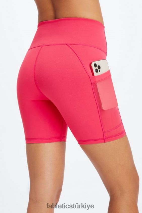 tr Fabletics kadınlar on-the-go powerhold yüksek belli 6\'\' kısa 8 gül kili/tropikal su 40R06B263