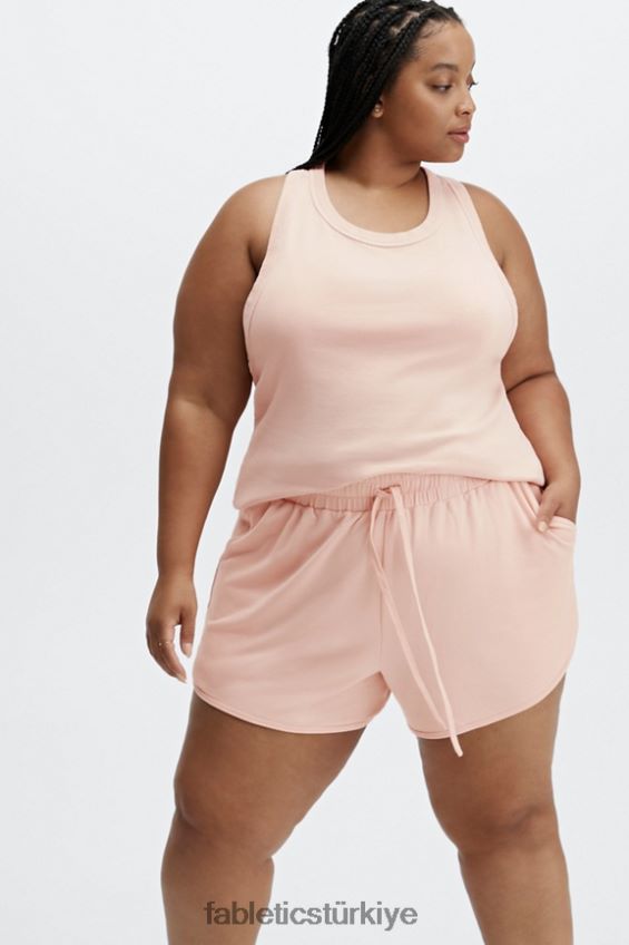 tr Fabletics kadınlar salon havlusu spor salonu kısa beyaz/beyaz logo 40R06B481