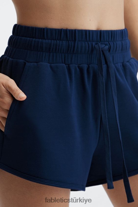 tr Fabletics kadınlar salon havlusu spor salonu kısa mozaik/yansıtıcı logo 40R06B478