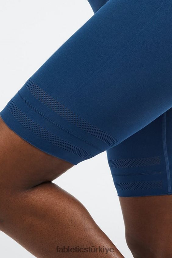 tr Fabletics kadınlar sculptknit yüksek belli delikli kısa puslu körfez/şeftali öpücüğü 40R06B578