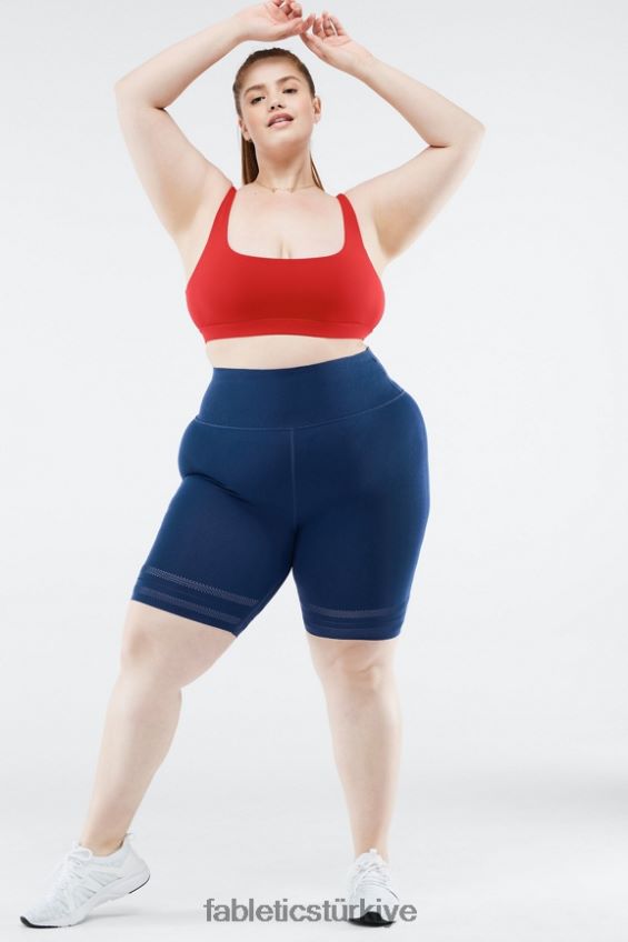 tr Fabletics kadınlar sculptknit yüksek belli delikli kısa yeni dalga çiçek/atletizm kulübü 40R06B579