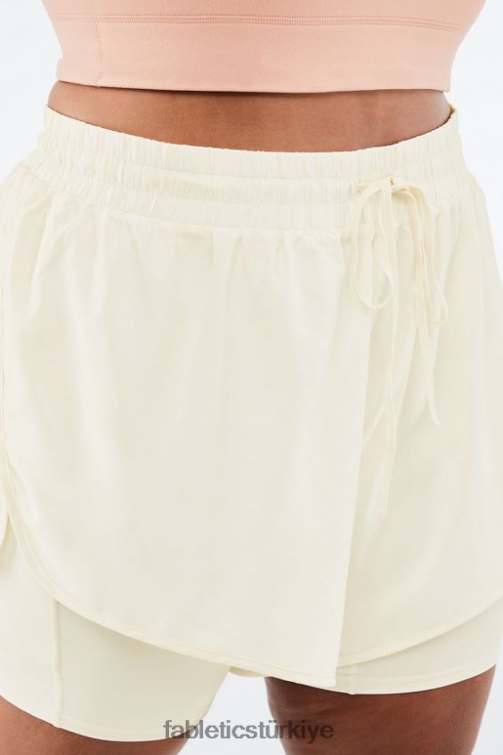 tr Fabletics kadınlar sloane kısa koşmak beton/ipek 40R06B538