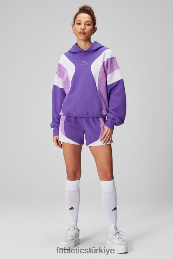 tr Fabletics kadınlar sonsuza kadar polar eşofman altı donyağı moru/kristal mağarası/yumuşak gri melanj 40R06B320