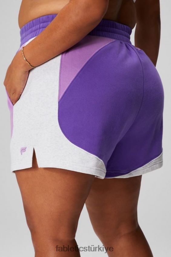 tr Fabletics kadınlar sonsuza kadar polar eşofman altı donyağı moru/kristal mağarası/yumuşak gri melanj 40R06B321