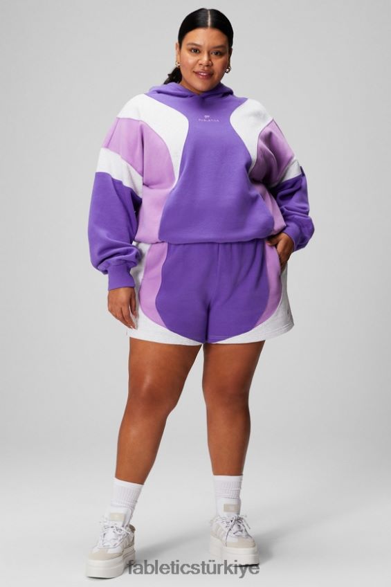 tr Fabletics kadınlar sonsuza kadar polar eşofman altı donyağı moru/kristal mağarası/yumuşak gri melanj 40R06B321