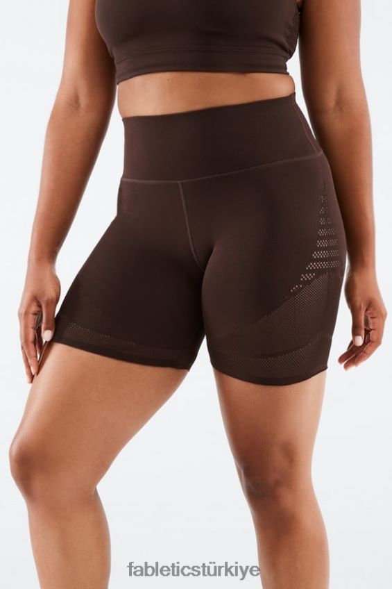 tr Fabletics kadınlar stytknit yüksek belli 6\'\' kısa donanma/yat limanı 40R06B532