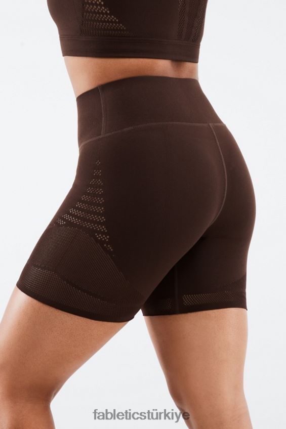 tr Fabletics kadınlar stytknit yüksek belli 6\'\' kısa donanma/yat limanı 40R06B532