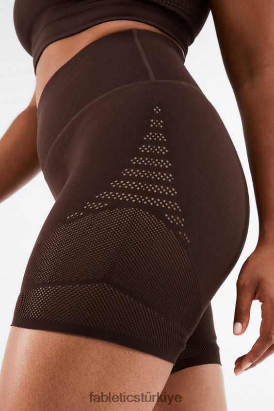 tr Fabletics kadınlar stytknit yüksek belli 6\'\' kısa donanma/yat limanı 40R06B532