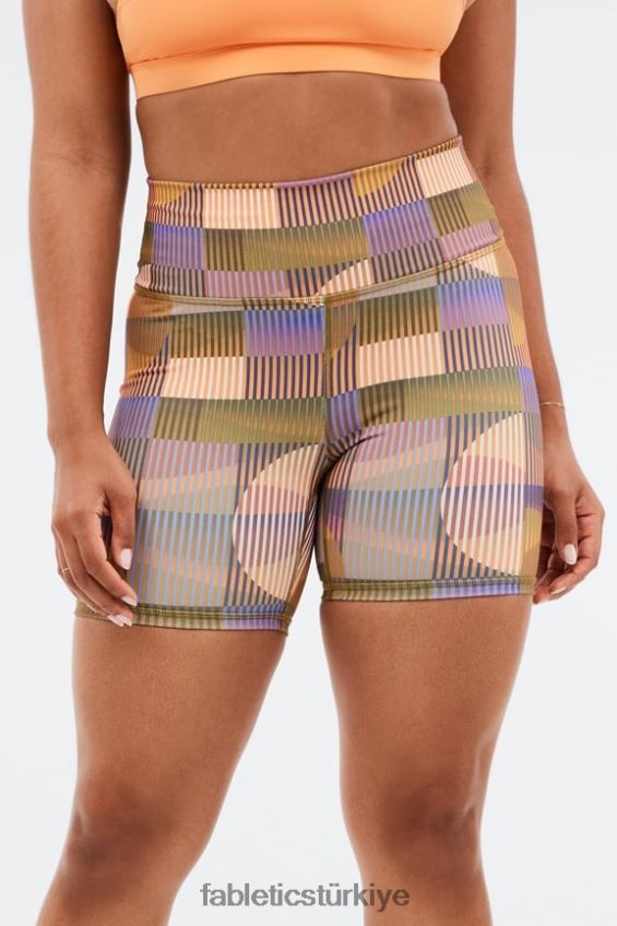 tr Fabletics kadınlar tanımla yüksek belli kısa 6'' ak balıkçıl/atletizm kulübü 40R06B582