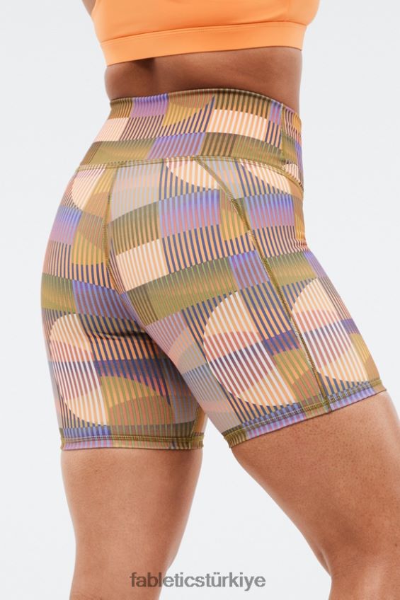 tr Fabletics kadınlar tanımla yüksek belli kısa 6\'\' ak balıkçıl/atletizm kulübü 40R06B582