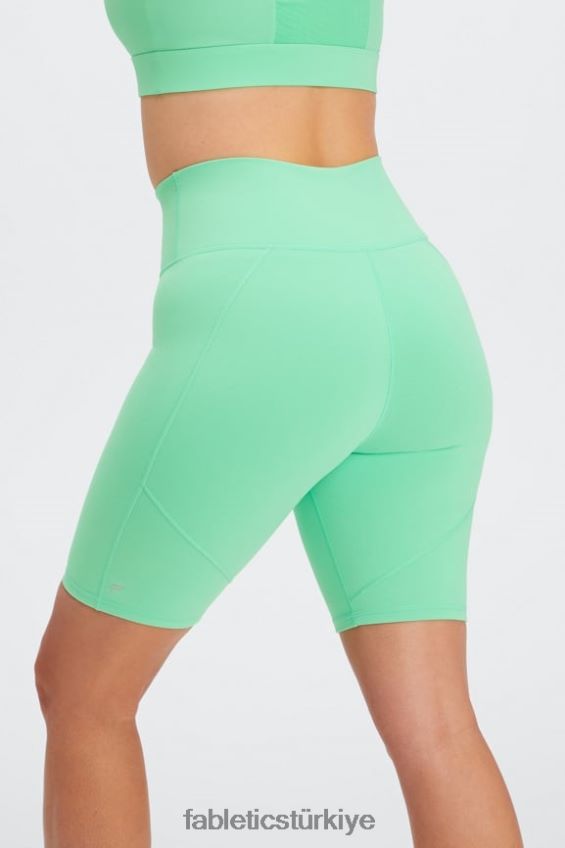 tr Fabletics kadınlar tanımlayın powerhold yüksek belli 9'' kısa 18 gece yarısı dalgası/atlantis 40R06B336