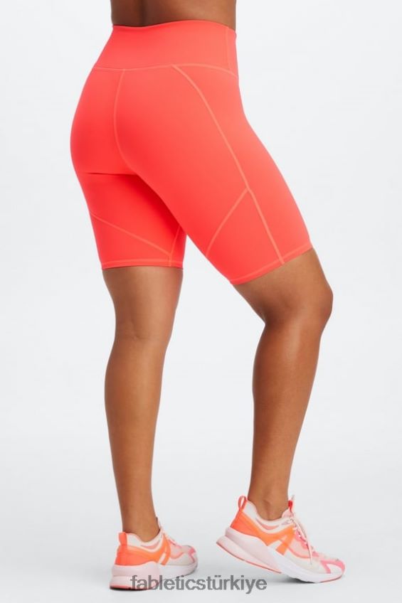 tr Fabletics kadınlar tanımlayın powerhold yüksek belli 9'' kısa 18 gece yarısı dalgası parlaklık/gün doğumu 40R06B334