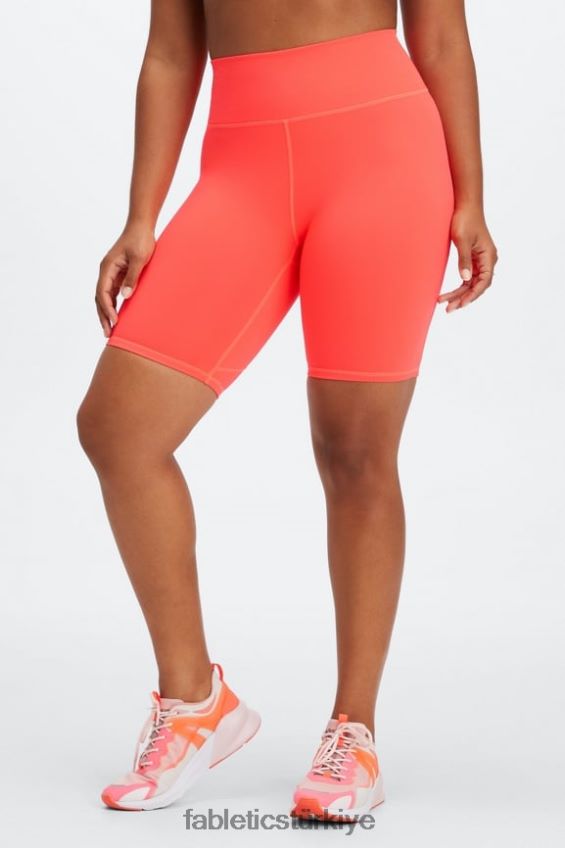 tr Fabletics kadınlar tanımlayın powerhold yüksek belli 9\'\' kısa 18 gece yarısı dalgası parlaklık/gün doğumu 40R06B334
