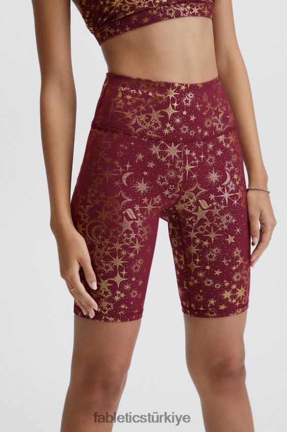 tr Fabletics kadınlar tanımlayın powerhold yüksek belli 9\'\' kısa 19 sandal ağacı/hurma/yansıtıcı gümüş 40R06B339