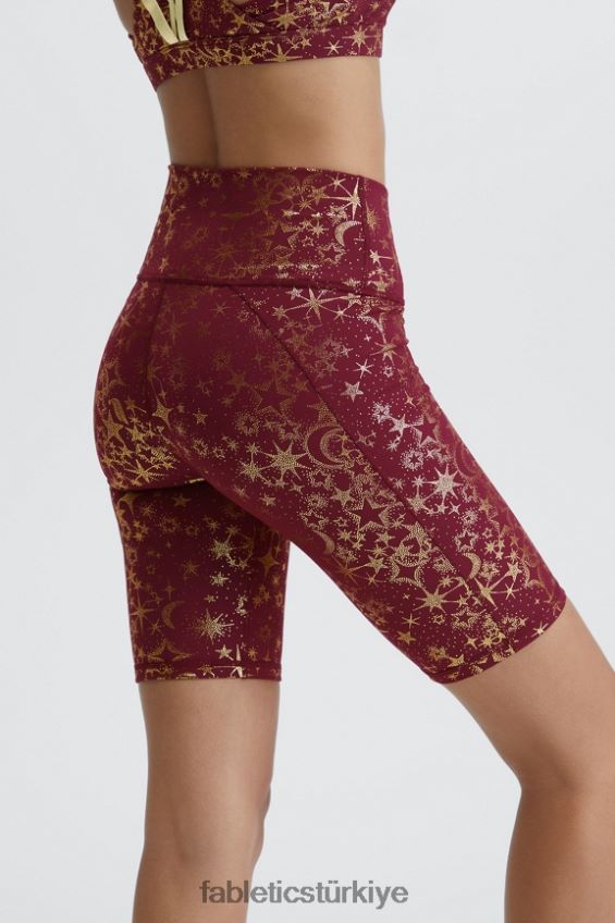 tr Fabletics kadınlar tanımlayın powerhold yüksek belli 9\'\' kısa 19 sandal ağacı/hurma/yansıtıcı gümüş 40R06B339