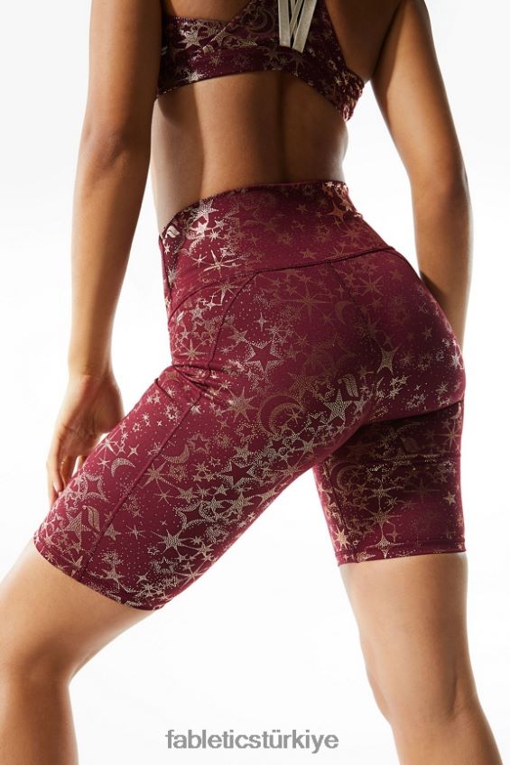 tr Fabletics kadınlar tanımlayın powerhold yüksek belli 9\'\' kısa 19 sandal ağacı/hurma/yansıtıcı gümüş 40R06B339