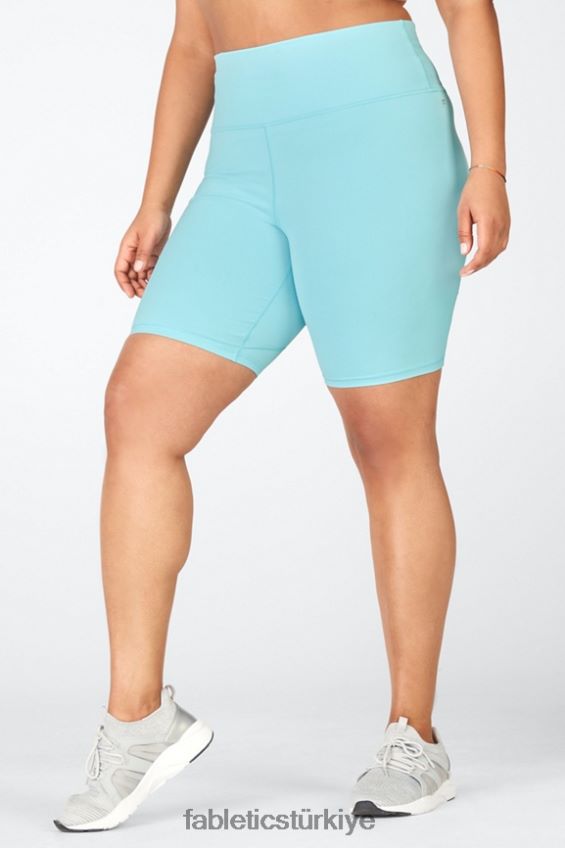tr Fabletics kadınlar tanımlayın powerhold yüksek belli 9\'\' kısa 21 ısı haritası leopar/derin donanma 40R06B349