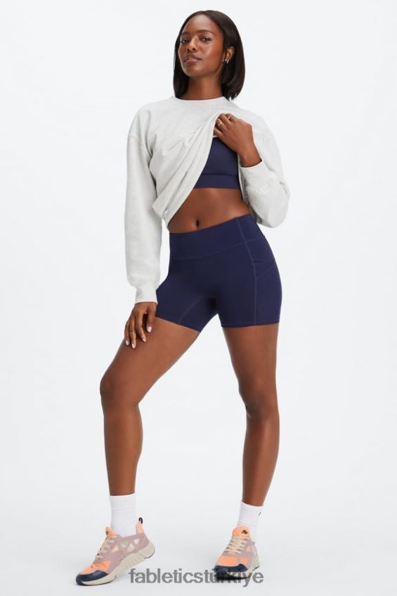 tr Fabletics kadınlar trinity motion365 orta yükseklikte 5\'\' kısa fırtına bulutu/şekerli kireç parlatıcısı 40R06B361