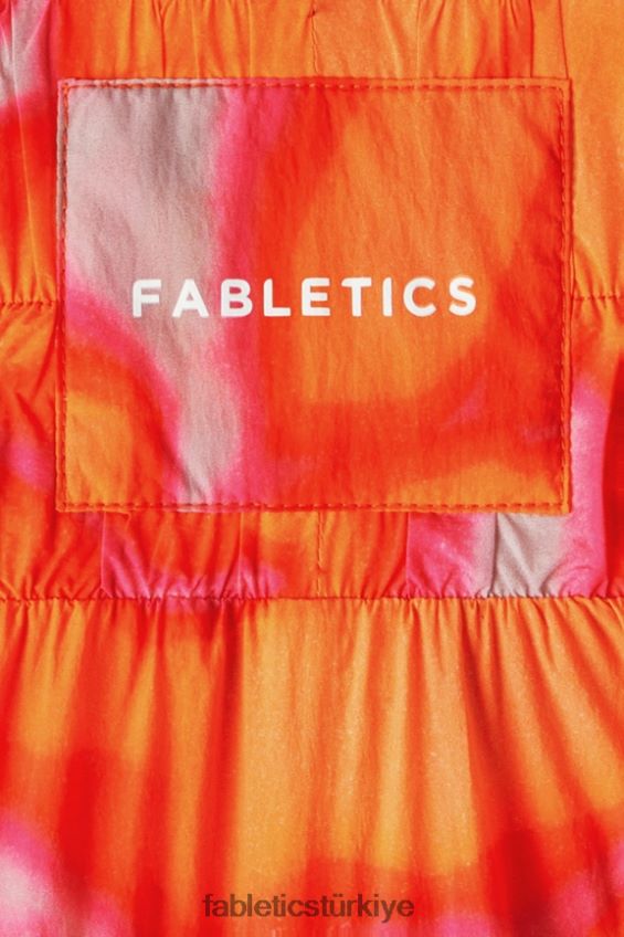 tr Fabletics kadınlar ultra yüksek belli borulu naylon kısa pembe kaçış büyük yaz çılgınlığı/yansıtıcı gümüş 40R06B601