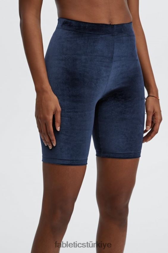 tr Fabletics kadınlar yüksek belli kadife kısa 9 yanardöner mocha/kumul 40R06B528