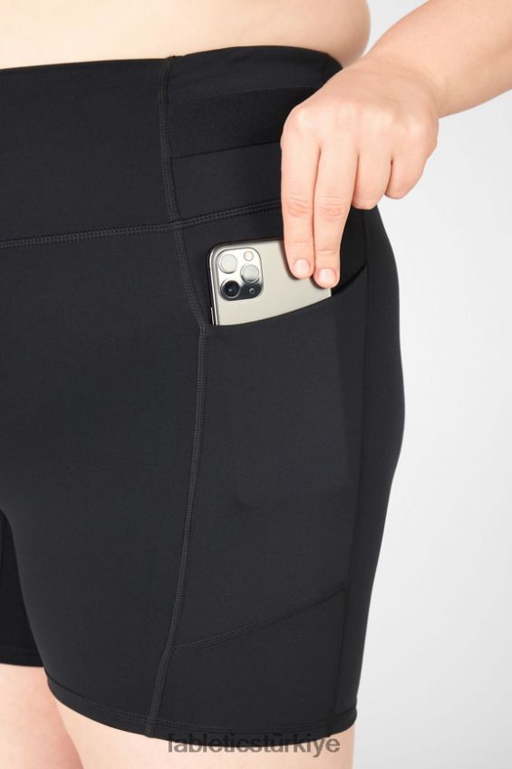 tr Fabletics kadınlar yüksek belli motion365 cep kısa 5\" dalgalı çita/vurgulayıcı 40R06B575