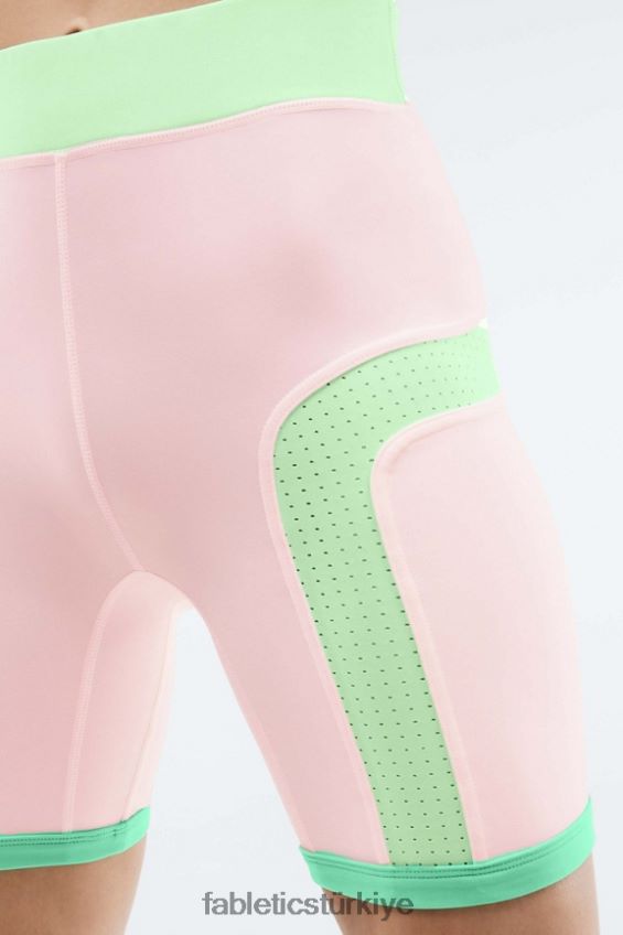 tr Fabletics kadınlar yüksek belli motion365 renkli blok şort peri/tropikal su/aloe 40R06B568