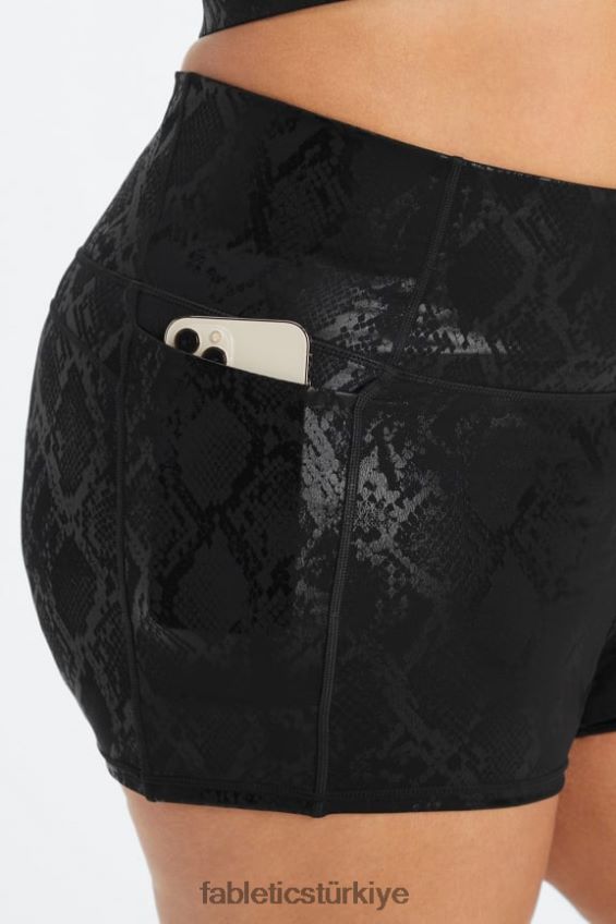 tr Fabletics kadınlar yüksek belli ultraluxe 2\" kısa turuncu alev/ipek 40R06B383