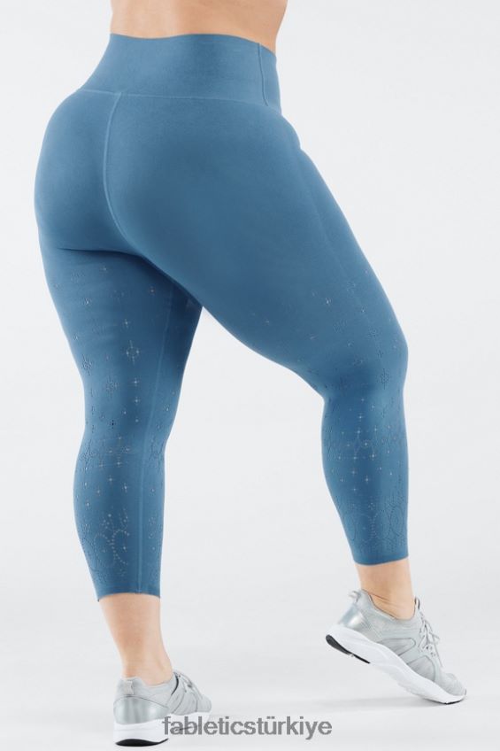 tr Fabletics kadınlar 7/8 yüksek belli heykeltraş kuşgözü mavi demir 40R06B1310