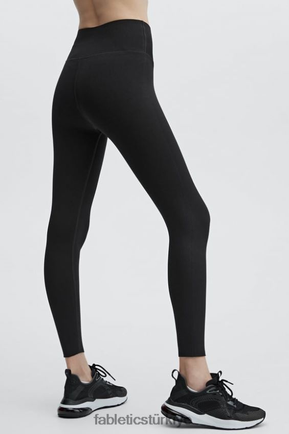 tr Fabletics kadınlar 7/8 yüksek belli sculptknit tayt siyah 40R06B1155
