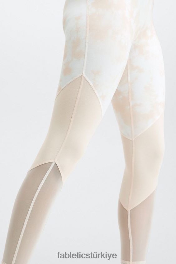 tr Fabletics kadınlar bölge yüksek belli 7/8 ballı süt magma/beyaz 40R06B1052