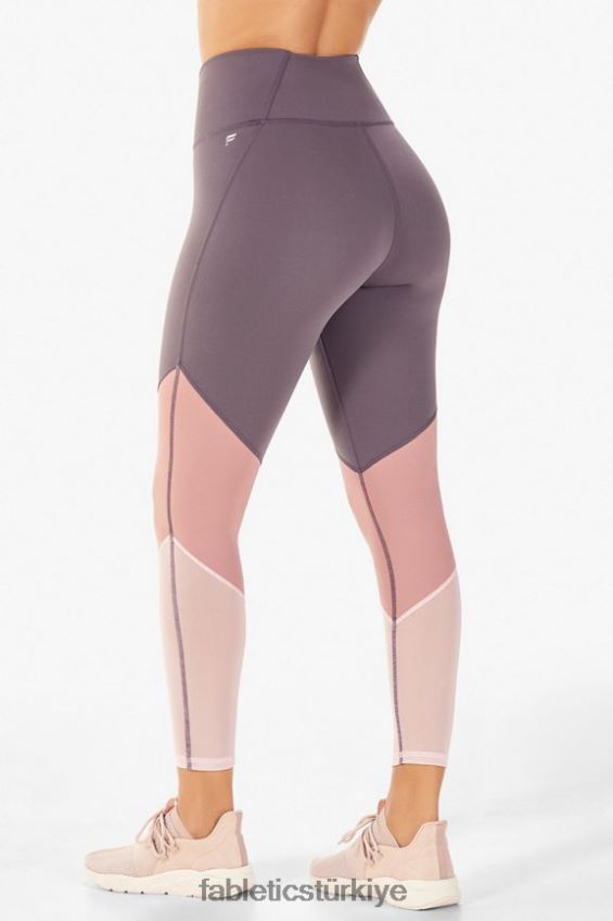 tr Fabletics kadınlar bölge yüksek belli 7/8 gölge/gül çiçeği/taç yaprağı 40R06B1056