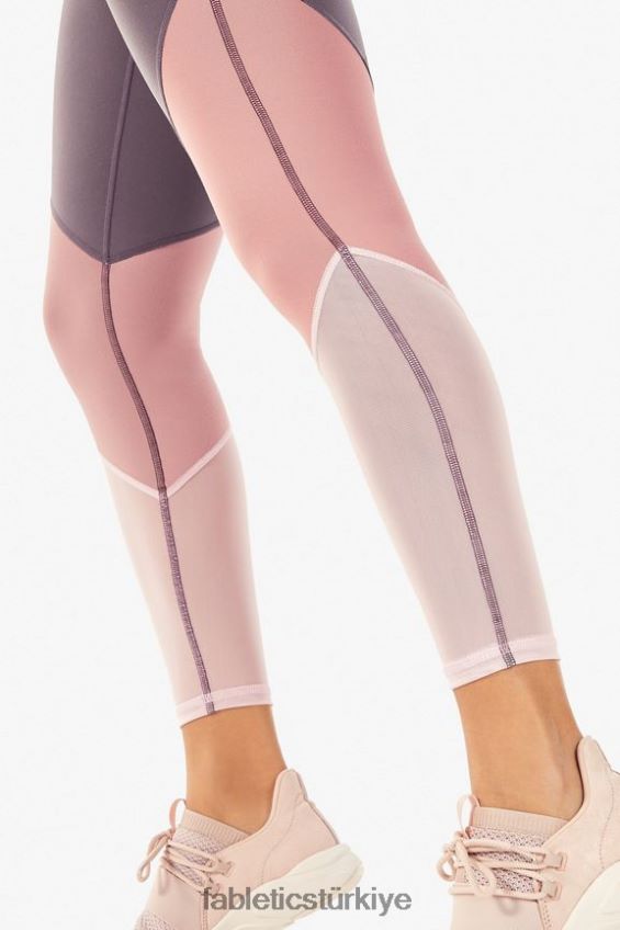 tr Fabletics kadınlar bölge yüksek belli 7/8 gölge/gül çiçeği/taç yaprağı 40R06B1056