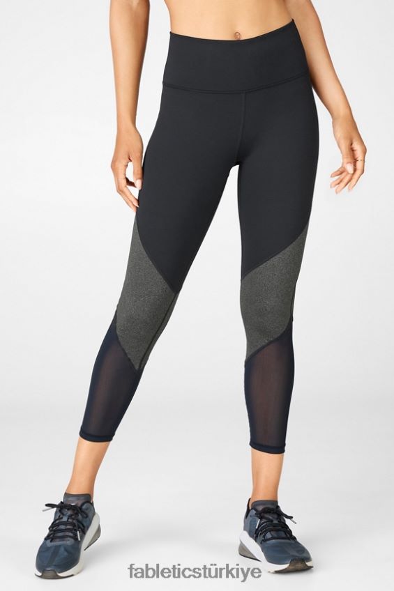 tr Fabletics kadınlar bölge yüksek belli 7/8 siyah/kömür 40R06B1057
