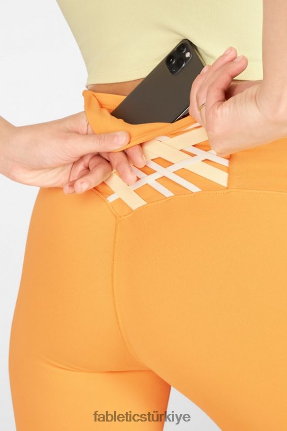 tr Fabletics kadınlar boost ii yüksek belli askılı kapri dreamicle/limon kreması/soğuk nane 40R06B1317