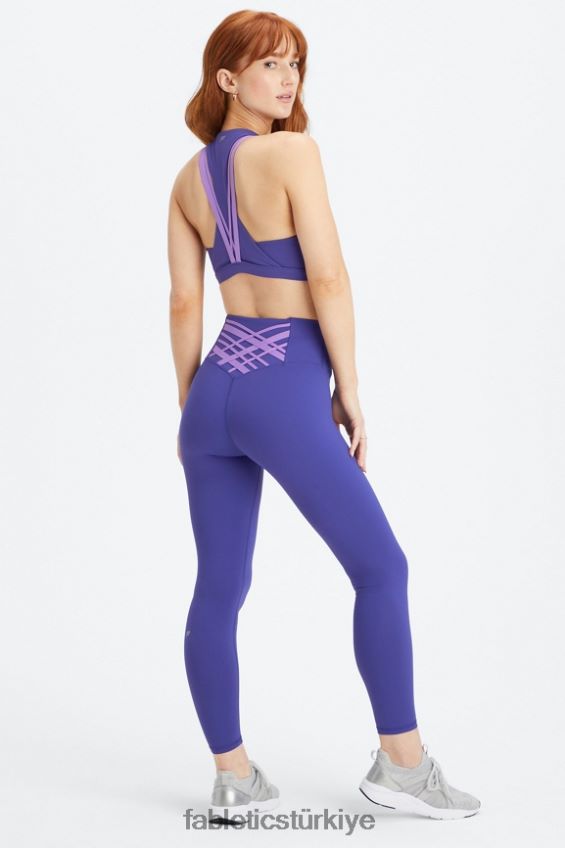 tr Fabletics kadınlar boost powerhold yüksek belli 7/8 tayt 57 indigo/ultraviyole 40R06B838