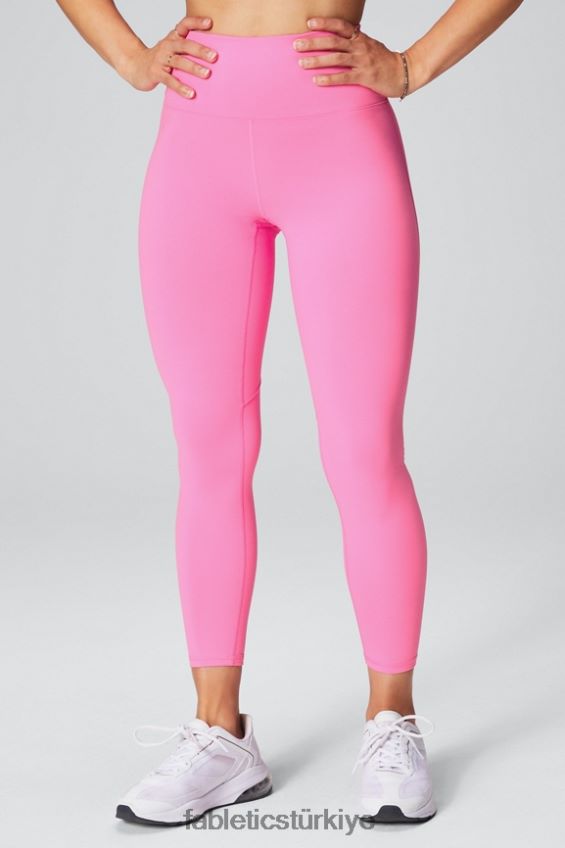 tr Fabletics kadınlar boost powerhold yüksek belli 7/8 tayt 58 elektrikli gül/dalgalı çita 40R06B843