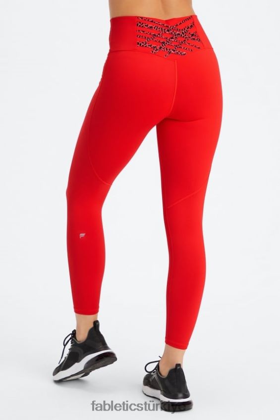 tr Fabletics kadınlar boost powerhold yüksek belli 7/8 tayt 58 elektrikli kiraz mini leopar 40R06B839
