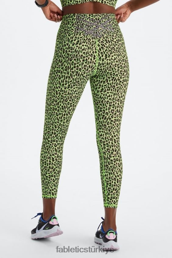 tr Fabletics kadınlar boost powerhold yüksek belli 7/8 tayt 58 vurgulayıcı dalgalı çita/mermer zebra 40R06B842