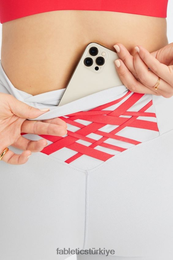 tr Fabletics kadınlar boost powerhold yüksek belli 7/8 tayt 59 mineral gri/çilek kırmızısı 40R06B845