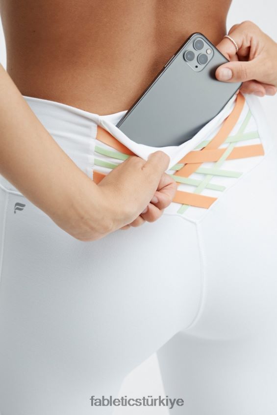 tr Fabletics kadınlar boost powerhold yüksek belli 7/8 tayt 61 beyaz/buz küpü çoklu 40R06B856