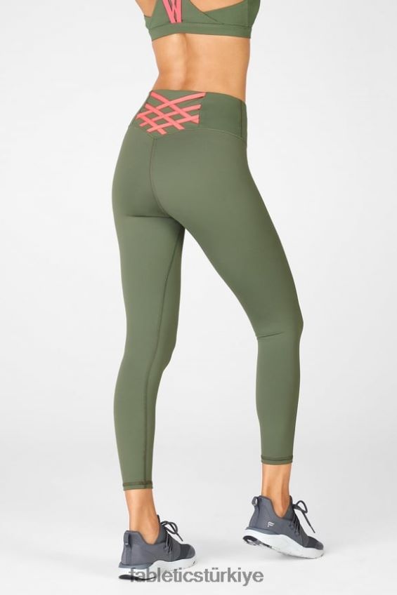 tr Fabletics kadınlar boost powerhold yüksek belli 7/8 tayt 61 safari/çöl gülü 40R06B854