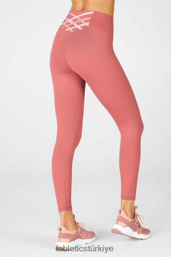 tr Fabletics kadınlar boost powerhold yüksek belli 7/8 tayt 61 tozlu sedir/çiçek/inci pembesi 40R06B857