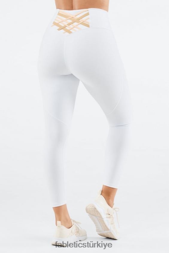 tr Fabletics kadınlar boost powerhold yüksek belli 7/8 tayt 62 beyaz/kıyı ormanı/pembe bulut 40R06B859