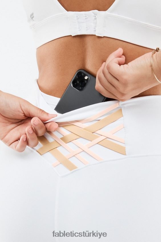 tr Fabletics kadınlar boost powerhold yüksek belli 7/8 tayt 62 beyaz/kıyı ormanı/pembe bulut 40R06B859