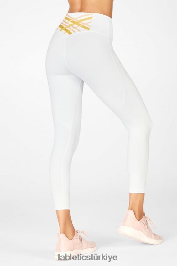 tr Fabletics kadınlar boost powerhold yüksek belli 7/8 tayt 62 beyaz/limon damlası/portakal şerbeti 40R06B861